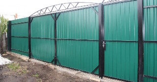 Купить ворота из профнастила Ногинск, цена от 4161 руб.