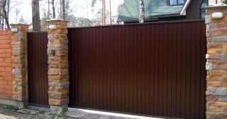 Купить откатные ворота консольные Ногинск, цена от 2844 руб.